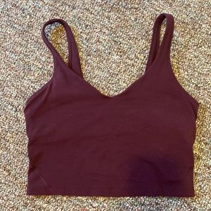 Maroon align top